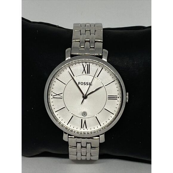 Fossil Jacqueline ES3433 Women's Stainless Steel Analog Dial Quartz Watch XR625 - Picture 1 of 12